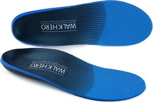 $20 WalkHero Plantar Fasciitis Insoles, Arch Support Inserts for Pain Relief