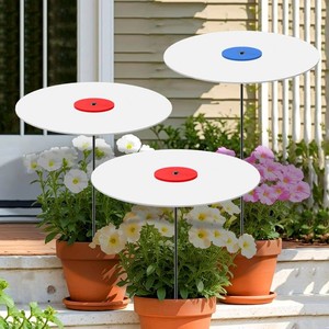 $20 3Pack- 17in Plants Shade Cover for Outdoor Plants, 65% Sunblock garden Shade Cloth, Garden plant umbrellas for flower, Sun Shade for Plants