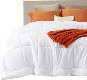 $46 Bedsure Comforter Duvet Insert Quilted Comforters Oeko-TEX Bedding Blanket