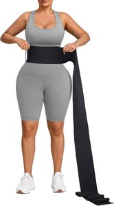 $30 FeelinGirl Waist Trainer for Women Tummy Wrap Trimmer Belt Long Torso Belt