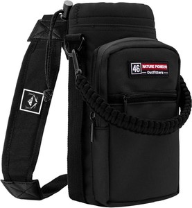 $24 NATURE PIONEOR 26-128 oz Insulated Water Bottle Carrier Holder with Strap