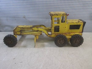 (F-0) Vintage Tonka Pressed Steel Road Grader 17 14 Long