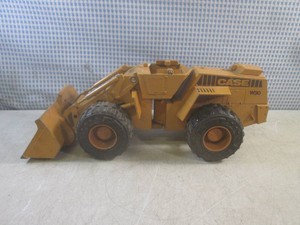 (F-0) Vintage Ertl Cast Metal Case W30 Wheel Loader 18 Long