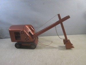 (FS) Vintage Structo Pressed Steel Steam ShovelExcavator