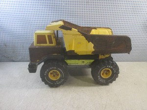 (F-0) Vintage Tonka Pressed Steel Turbo Diesel Mighty Dump Truck 16 34 Long