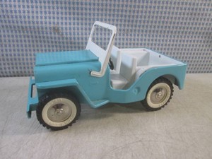(G-1) Vintage Tonka Pressed Steel Jeep Dispatcher 10 Long