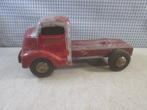 (EC1) Vintage Smitty Toys Pressed Steel COE Truck 11 12 Long