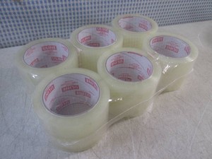 (CS) 6 Rolls of Uline Packing Tape 2 34 Wide