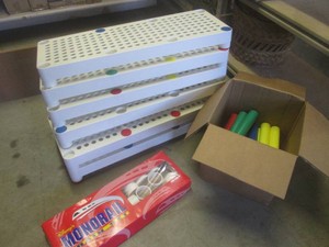 (EW3) Plastic Shelving - 6 Shelves