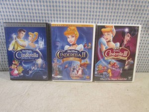 (G-1) Cinderella 2-Disc Special Edition, Cinderella II and Cinderells III DVDs
