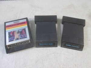 (EC1) 3 Vintage Atari 2600 Game Cartridges