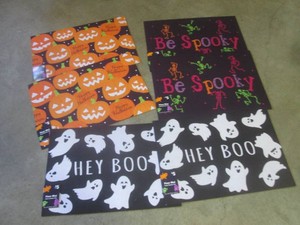 (BR3) 6 New Halloween Door Mats - 2 each of 3 Designs