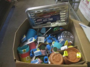 (G-1) Big Box Full of Assorted New Shelf Pulls  Overstock