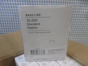 (EC1) 20 Boxes of 5000 Standard Staples