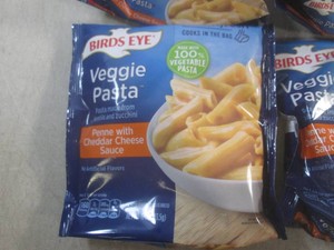 (FRZ) 4 Bags of Frozen Birds Eye Penne with Cheddar Cheese Sauce Veggie Pasta