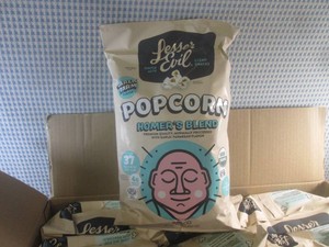 (EC2) 12 Big Bags of Garlic Parm Popcorn Homers Blend Past Date
