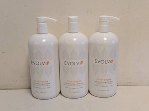 (3) NEW EVOLV h SMART COLOR SHAMPOO