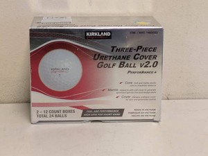 KIRKLAND SIGNATURE 3PC URETHANE COVER GOLF BALLS 24PK