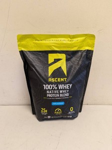 NEW ASCENT 100% WHEY NATIVE PROTEIN BLEND UNFLAVORED