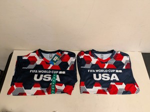 NEW FIFA USA SOCCER SHIRT SIZE X-LARGE 2 CT