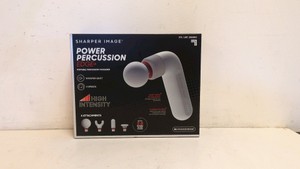 SHARPER IMAGE POWER PERCUSSION EDGE PORTABLE PERCUSSION MASSAGER