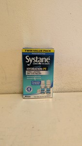 NEW SYSTANE LUBRICANT EYE DROPS HYDRATION PF TWIN PACK