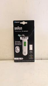 NEW BRAUN THERMOSCAN 4 CONNECT EAR THERMOMETER