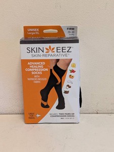 NEW SKIN EZZ ADVANCED HEALING COMPRESSION SOCKS