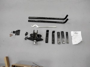 Weight Distribution Hitch 8000 lb - Trailer Sway Control Kit w Spring Bars & Wrench