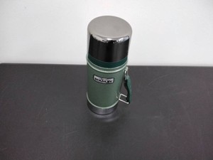Stanley Aladdin Green Wide-Mouth Insulated Food Jar Thermos w Cup & Stopper