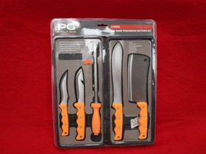 Pursuit Clear 5pc Big Game Processing Knife Set
