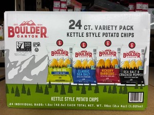 Boulder Canyon Kettle Chips Variety Pack