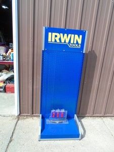 Irwin peg board & cap. 2 feet by 5 feet. As shown.