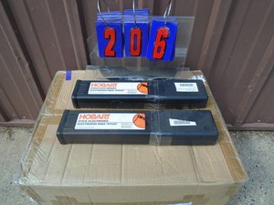 Qty of 2 boxes of Hobart welding rod. As shown.