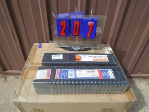 Qty of 2 boxes of Hobart welding rod. As shown.
