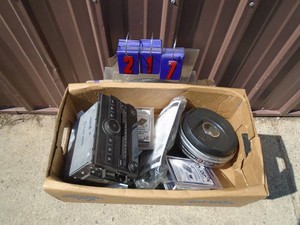 Misc auto parts including radio for a 2008 Chevrolet. As shown.