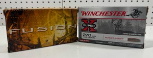 38 Round .270 Win Ammo Lot Federal Fussion and Winchester Super X