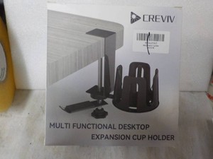 Creviv Multi Functional Desktop Expansion Cup Holder