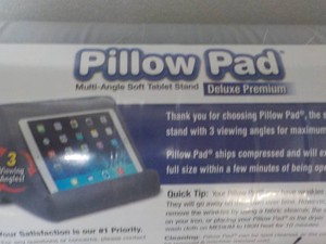 Pillow Pad Soft Tablet Stand