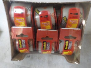 6 rolls Scotch 2 x 800 Long Lasting Moving and Storage Tape