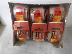 6 rolls Scotch 2 x 800 Long Lasting Moving and Storage Tape