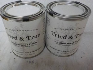 2 pints Tried and True Original Wood Finish Polymerized Linseed Oil and Beeswax