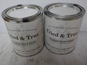 2 pints Tried and True Original Wood Finish Polymerized Linseed Oil and Beeswax