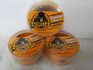 3 rolls Gorilla 1.88 x 40 yards Clear Tape