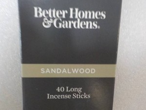 Better Homes and Gardens Sandal Wood 40 Long Incense Sticks