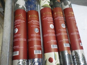 5 Rolls Gift Wrapping Paper - variety of patterns