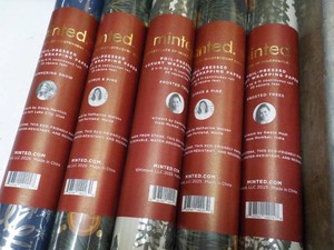 5 Rolls Gift Wrapping Paper - variety of patterns