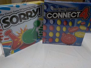 Sorry and Connect 4