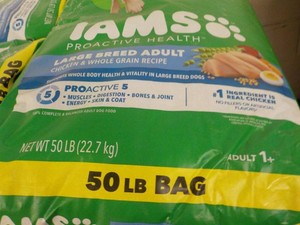 50 lb. Bag IAMS Large Breed Adult Dog Food