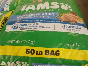 50 lb. Bag IAMS Large Breed Adult Dog Food
